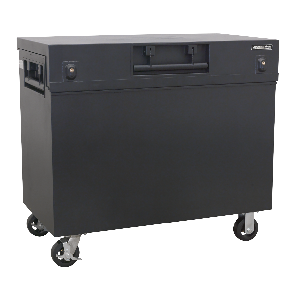 Superline Pro SSB07COMBO Site Box 1125 x 610 x 925mm with Wheel Kit