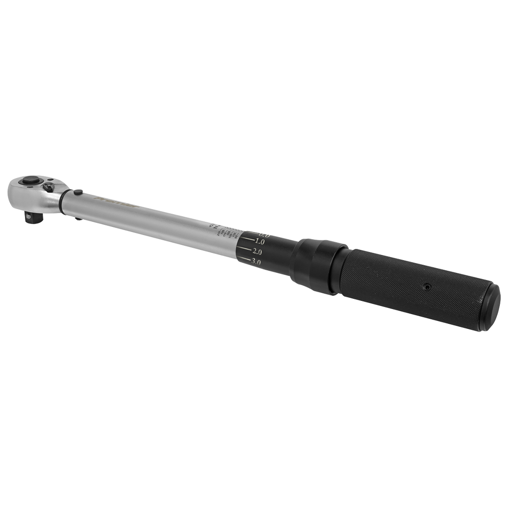 Sealey STW400 Torque Wrench Micrometer Style 40-210Nm 1/2"Sq Drive