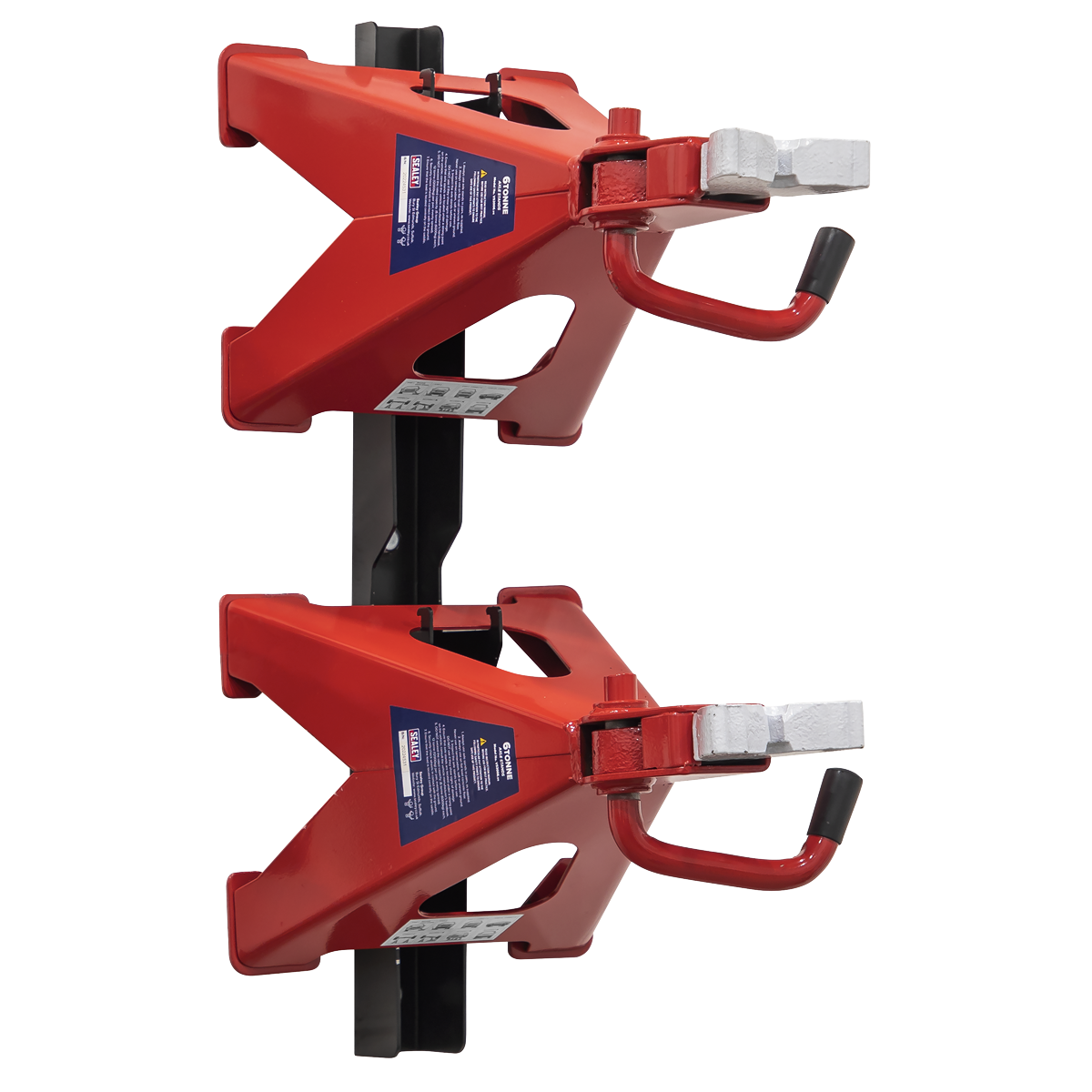 Sealey VS2006COMBO Axle Stand & Axle Stand Storage Rack Combo 6 Tonne