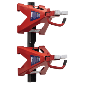 Sealey VS2006COMBO Axle Stand & Axle Stand Storage Rack Combo 6 Tonne