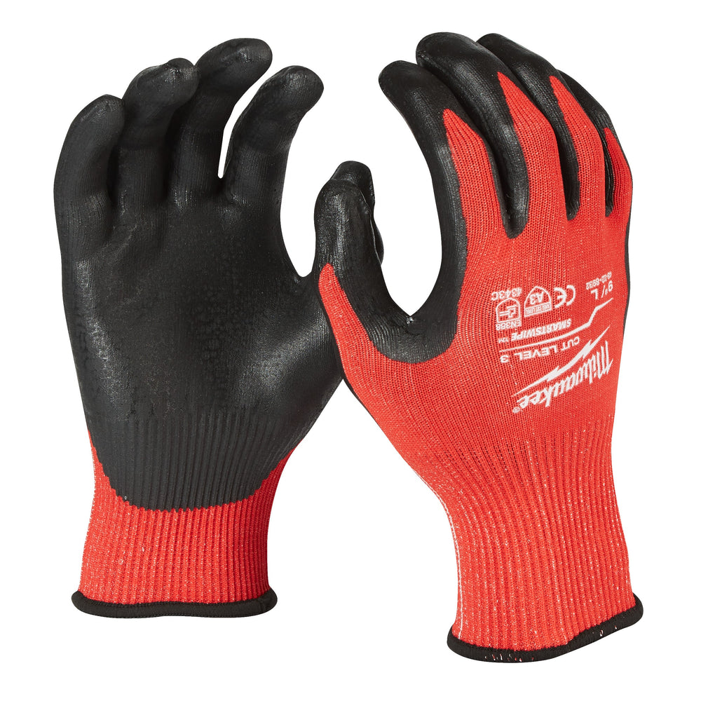 Milwaukee Cut Resistant Level 3 Dipped Gloves