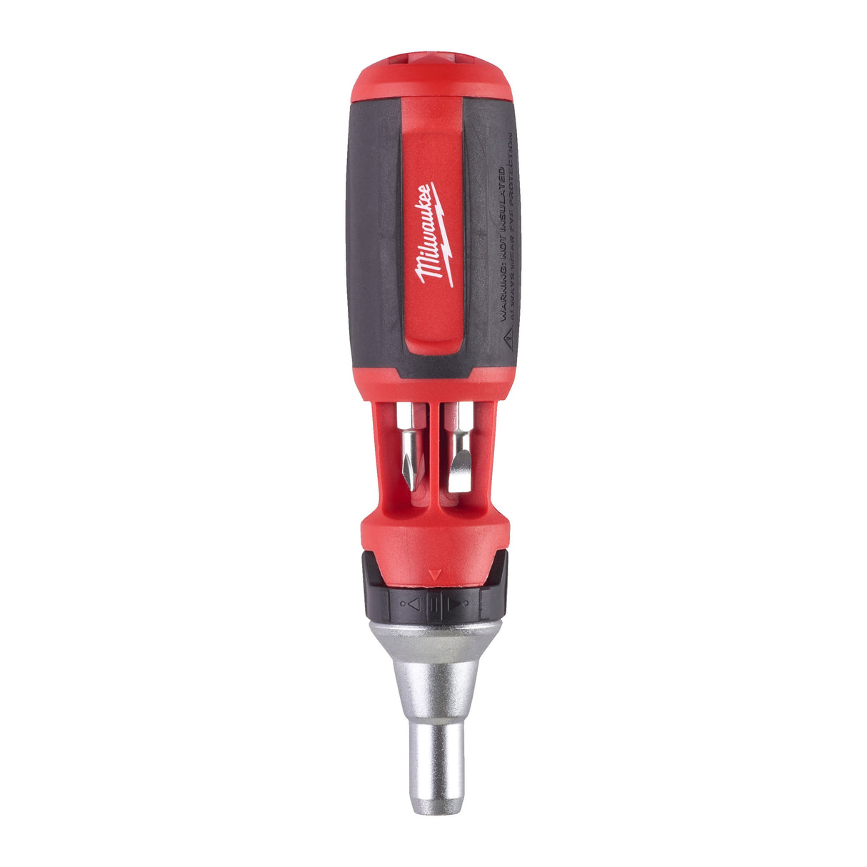 Milwaukee 9 In 1 Ratchet Multi-Bit Screwdriver and Hex Bit