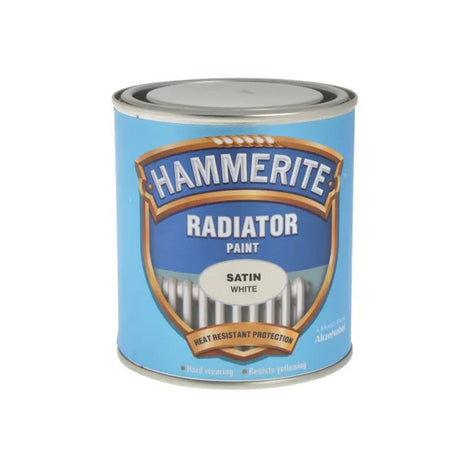 Hammerite Radiator Paint - White, Gloss or Satin - HMMREG500 - Hammerite - Trade Counter Direct