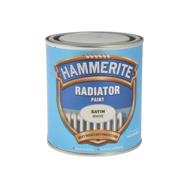 Hammerite Radiator Paint - White, Gloss or Satin - HMMREG500 - Hammerite - Trade Counter Direct