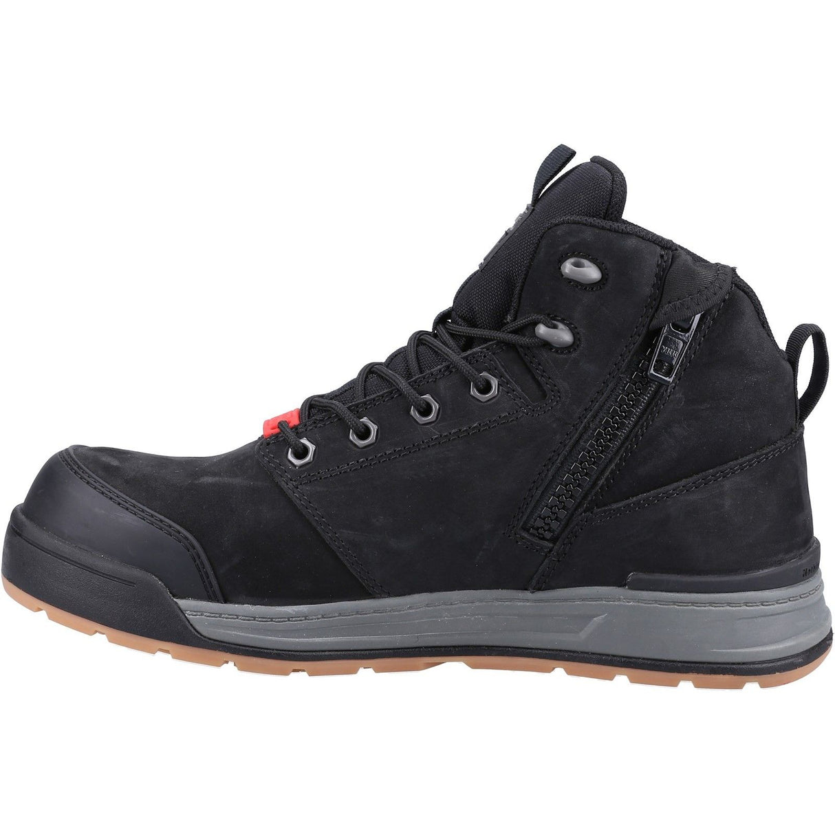 Hard Yakka 3056 Lace Zip Safety Boot - Black - 34688-59336-04 - Hard Yakka - Trade Counter Direct