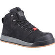 Hard Yakka 3056 Lace Zip Safety Boot - Black - 34688-59336-04 - Hard Yakka - Trade Counter Direct