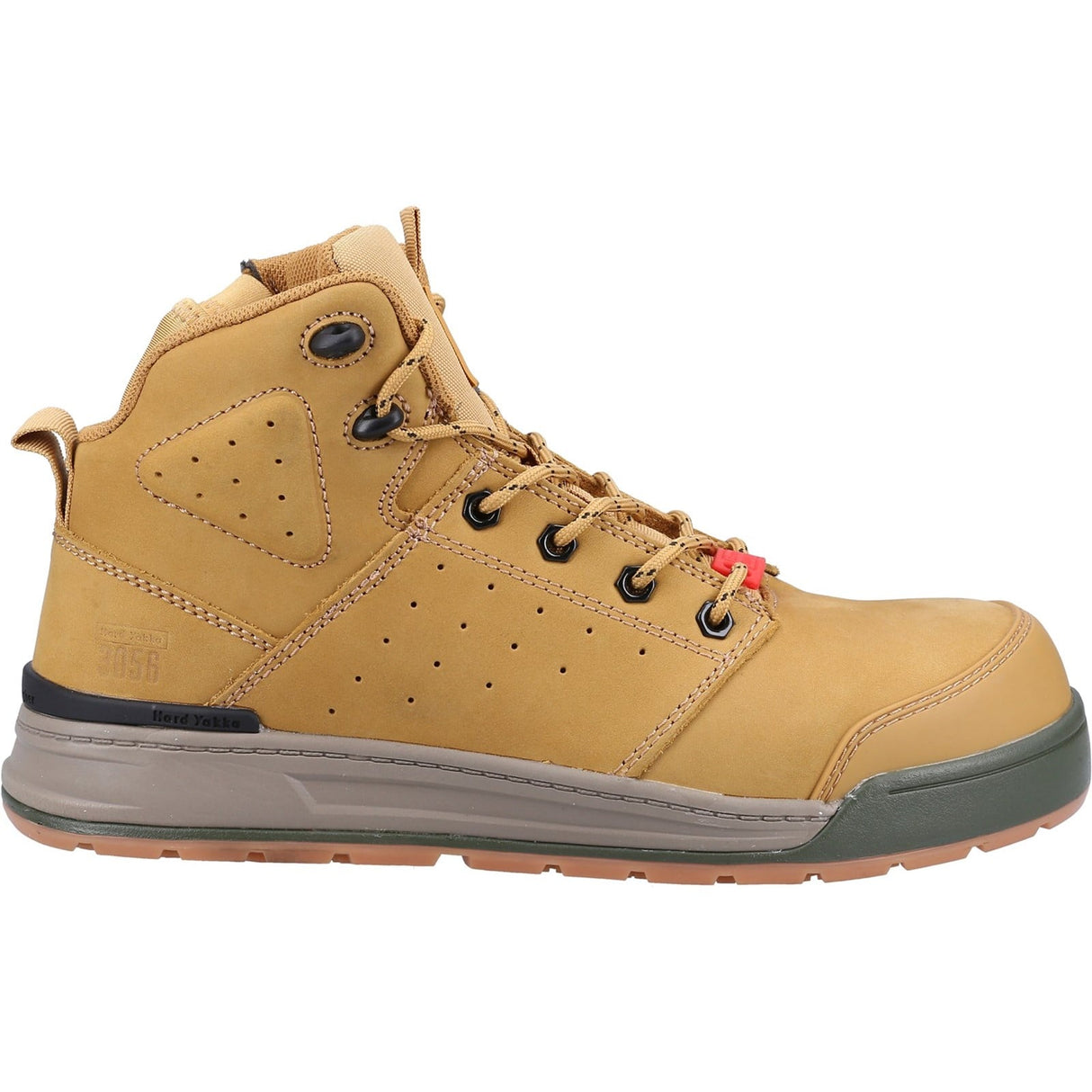 Hard Yakka 3056 Lace Zip Safety Boot - Wheat - 34688-59335-04 - Hard Yakka - Trade Counter Direct
