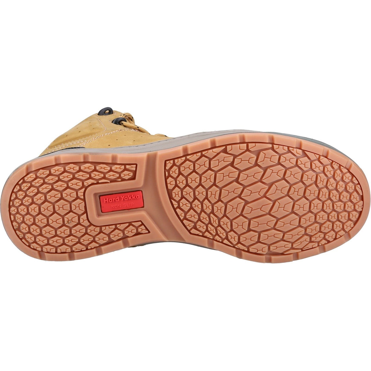Hard Yakka 3056 Lace Zip Safety Boot - Wheat - 34688-59335-04 - Hard Yakka - Trade Counter Direct