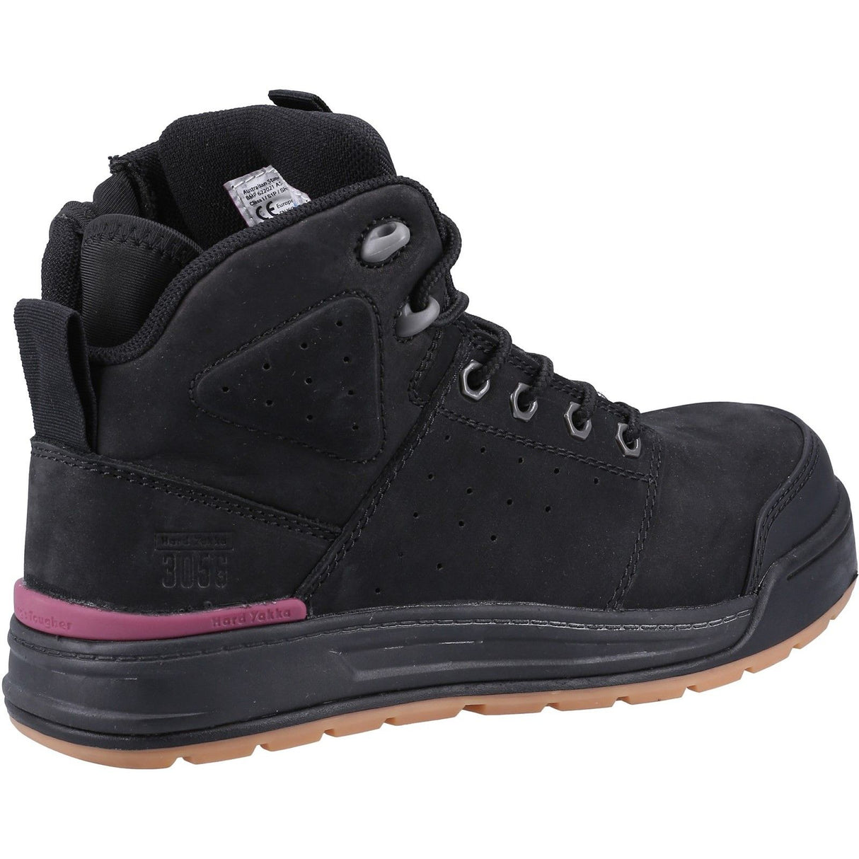 Hard Yakka 3056 Ladies PR Side Zip Safety Boot - Black - 34695-59350-01 - Hard Yakka - Trade Counter Direct