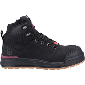 Hard Yakka 3056 Ladies PR Side Zip Safety Boot - Black - 34695-59350-01 - Hard Yakka - Trade Counter Direct