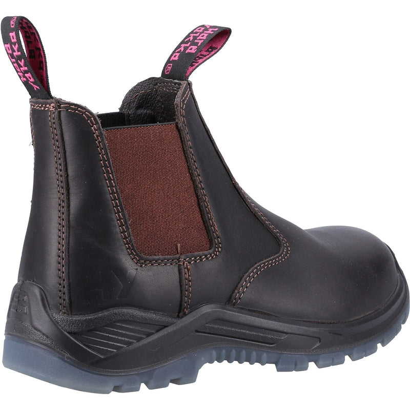 Hard Yakka Banjo Elastic Gusset Safety Boot - Brown (Y60253 - BROWN - 065) - 34697-59353-01 - Hard Yakka - Trade Counter Direct