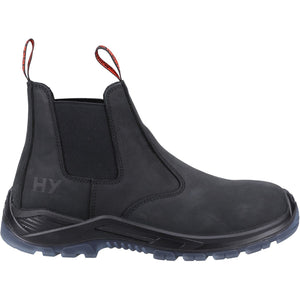 Hard Yakka Banjo Elastic Gusset Safety Dealer - Black (Y60252 - BLACK - 080) - 34884-59694-06 - Hard Yakka - Trade Counter Direct