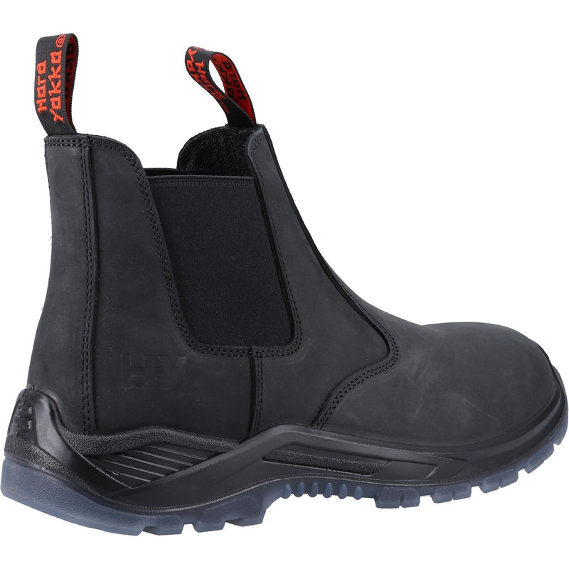 Hard Yakka Banjo Elastic Gusset Safety Dealer - Black (Y60252 - BLACK - 080) - 34884-59694-06 - Hard Yakka - Trade Counter Direct