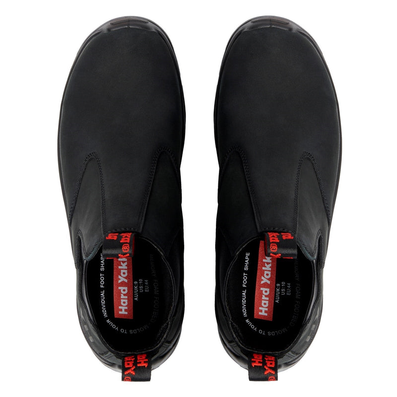 Hard Yakka Banjo NS Elastic Gusset - Black (Y60345 - BLACK - 070) - 34885-59695-06 - Hard Yakka - Trade Counter Direct