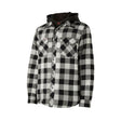 Hard Yakka Quilted Flannel Shacket - Grey (G06690 - GRY - Med) - 34701-59358-03 - Hard Yakka - Trade Counter Direct