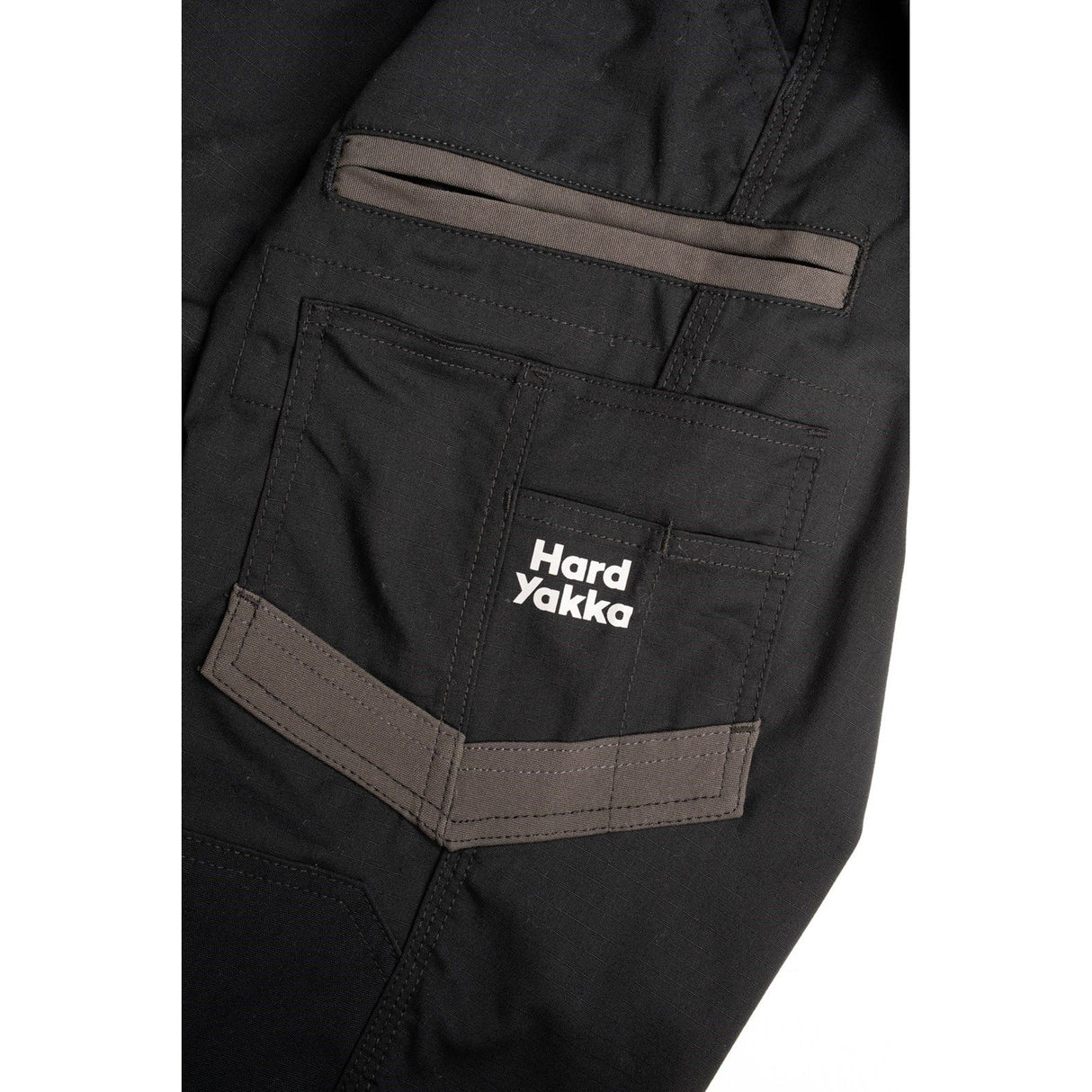 Hard Yakka Raptor Cuff Pant - Black - 32" Leg - 34708-59371-03 - Hard Yakka - Trade Counter Direct