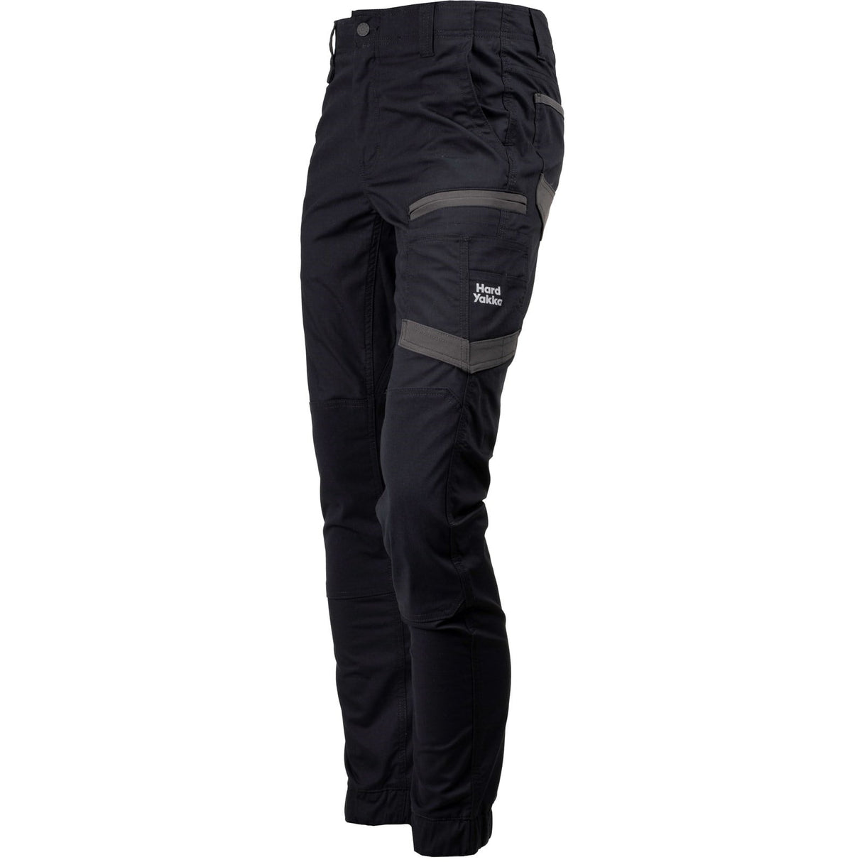 Hard Yakka Raptor Cuff Pant - Black - 32" Leg - 34708-59371-03 - Hard Yakka - Trade Counter Direct