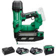 Hikoki 18V 16GA Brushless Straight Finish Nailer with 2 x 2.0Ah batteries, charger and case - NT1865DSAJXZ - NT1865DSAJXZ - HiKOKI / Hitachi Power Tools UK - Trade Counter Direct