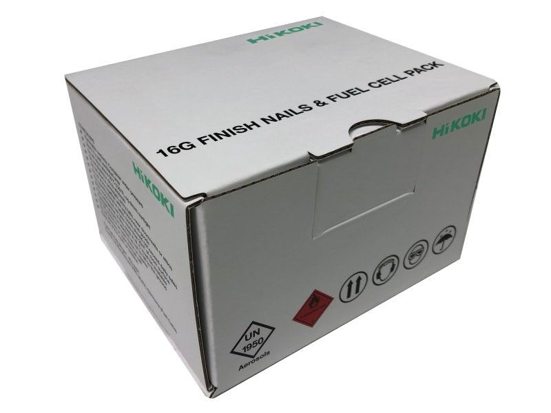 Hikoki 2nd Fix Straight Finishing Nails 16G X 25mm Galvanised - 5000 Pack - 705565 - 705565 - HiKOKI / Hitachi Power Tools UK - Trade Counter Direct