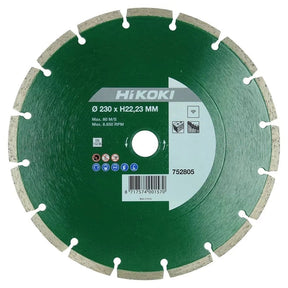 HiKOKI 752805 230mm Universal Diamond Grinding Disc - 752805 - HiKOKI / Hitachi Power Tools UK - Trade Counter Direct
