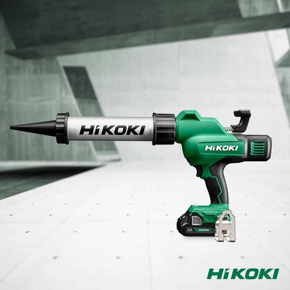 HiKOKI AC18DAW4Z 18v 400ml Caulking Gun - Bare Unit - AC18DAW4Z - HiKOKI / Hitachi Power Tools UK - Trade Counter Direct