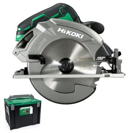 HiKOKI C1807DAW2Z 18V Cordless Brushless 190mm Circular Saw Body Only - With Case - C1807DAW2Z - HiKOKI / Hitachi Power Tools UK - Trade Counter Direct