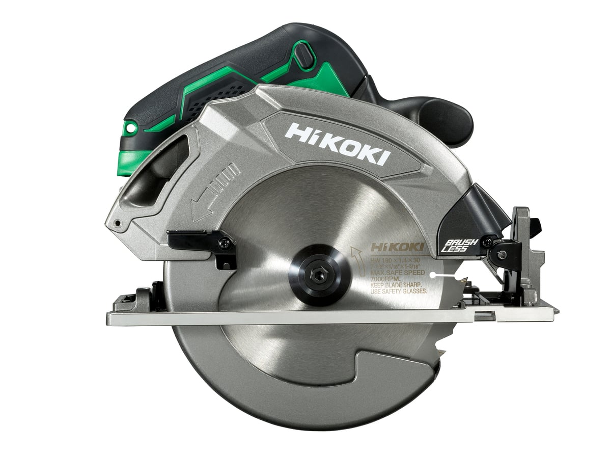HiKOKI C1807DAW2Z 18V Cordless Brushless 190mm Circular Saw Body Only - With Case - C1807DAW2Z - HiKOKI / Hitachi Power Tools UK - Trade Counter Direct