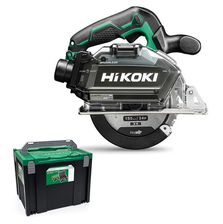 Hikoki CD3605DBW2Z 18V Cordless Brushless 150mm Circular Saw With Case - CD3605DBW2Z - HiKOKI / Hitachi Power Tools UK - Trade Counter Direct