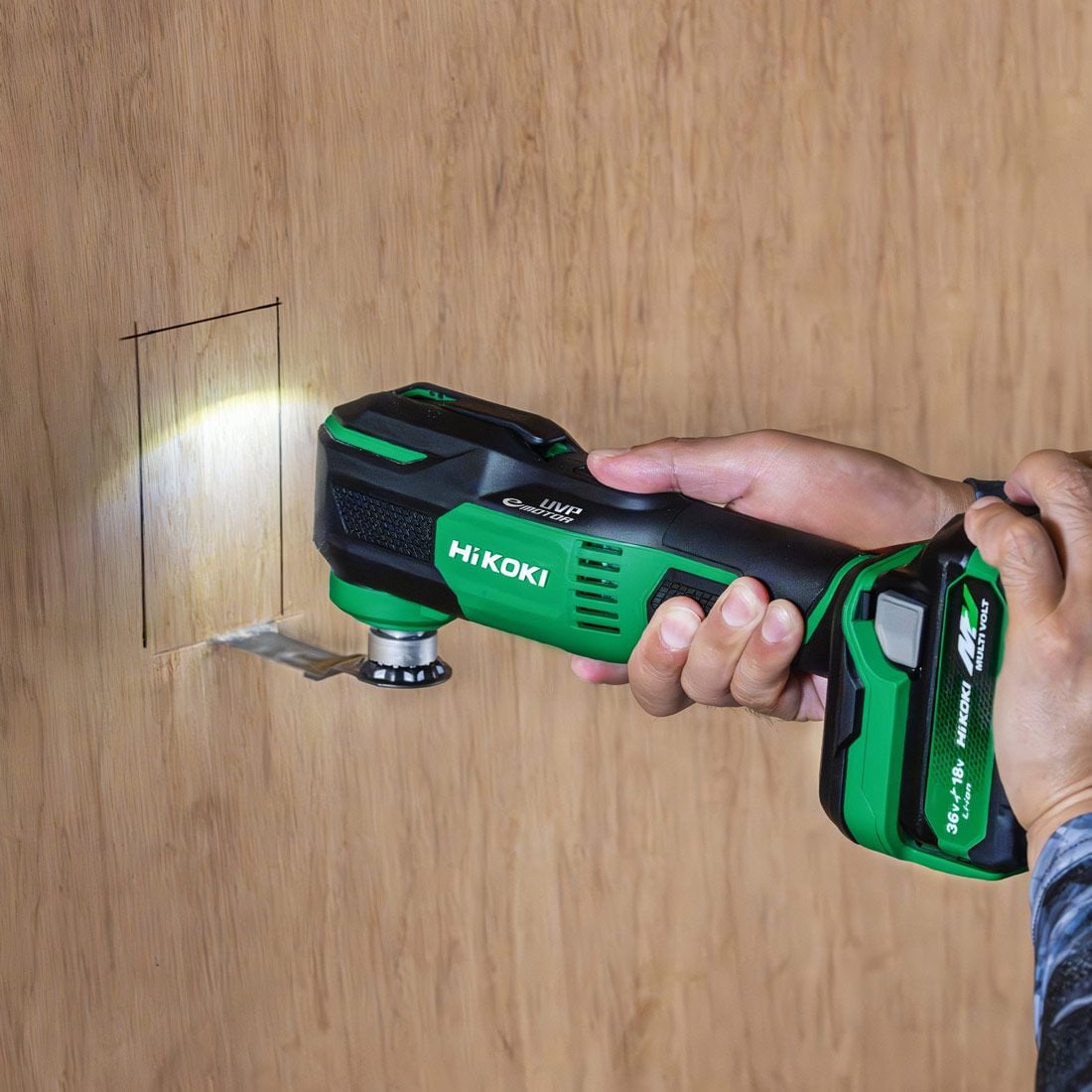 HIKOKI CV18DAW2Z Multi Tool | Advanced Brushless Power | Body Only - CV18DAW2Z - HiKOKI / Hitachi Power Tools UK - Trade Counter Direct