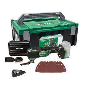 HIKOKI CV18DAW2Z Multi Tool | Advanced Brushless Power | Body Only - CV18DAW2Z - HiKOKI / Hitachi Power Tools UK - Trade Counter Direct