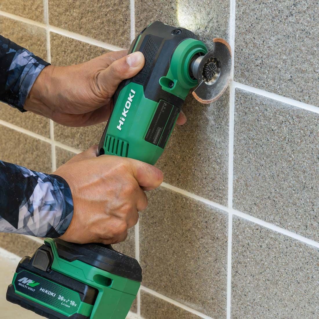 HIKOKI CV18DAW2Z Multi Tool | Advanced Brushless Power | Body Only - CV18DAW2Z - HiKOKI / Hitachi Power Tools UK - Trade Counter Direct