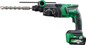HiKOKI DH36DPE/JRZ 36v SDS Plus Rotary Hammer Drill - Kit 2 X Multi - Volt Batteries - DH36DPE/JRZ - HiKOKI / Hitachi Power Tools UK - Trade Counter Direct