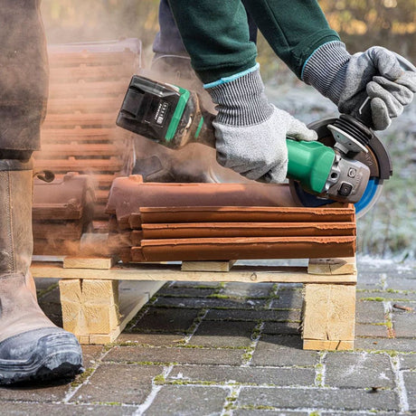 HiKOKI G3613DVFW2Z 125mm MultiVolt Cordless Disc Grinder, With Brake - Bare Unit (Paddle Switch) - G3613DVFW2Z - G3613DVFW2Z - HiKOKI / Hitachi Power Tools UK - Trade Counter Direct