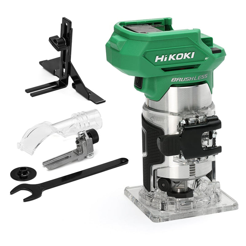 HiKOKI M1808DA 18V 1/4 Inch Cordless Trim Router - Bare Unit - M1808DA/J2Z - HiKOKI / Hitachi Power Tools UK - Trade Counter Direct