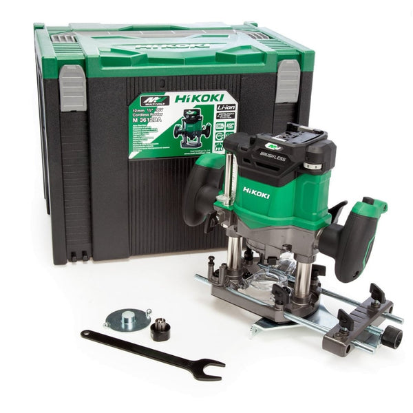 HiKOKI M3612DA/J2Z MULTI VOLT 1/2" Cordless Router - Body Only