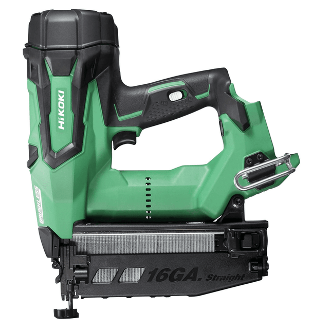 HiKOKI NT1865DM/J4Z 18V 16 Gauge Brushless Straight Finish Nailer - Bare Unit - NT1865DM/J4Z - HiKOKI / Hitachi Power Tools UK - Trade Counter Direct
