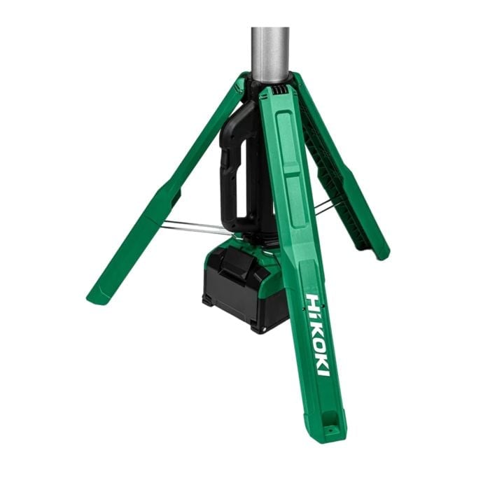 HiKOKI UB18DGJ4Z 18v Cordless Stand Light (IP55) - 4000/700lm - Body Only - UB18DGJ4Z - HiKOKI / Hitachi Power Tools UK - Trade Counter Direct