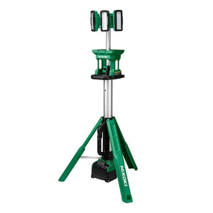HiKOKI UB18DGJ4Z 18v Cordless Stand Light (IP55) - 4000/700lm - Body Only - UB18DGJ4Z - HiKOKI / Hitachi Power Tools UK - Trade Counter Direct