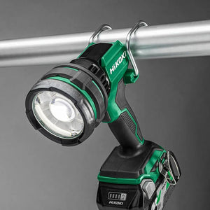 HiKOKI UB18DHW4Z Cordless Adjustable Spotlight - Body Only - UB18DHW4Z - HiKOKI / Hitachi Power Tools UK - Trade Counter Direct