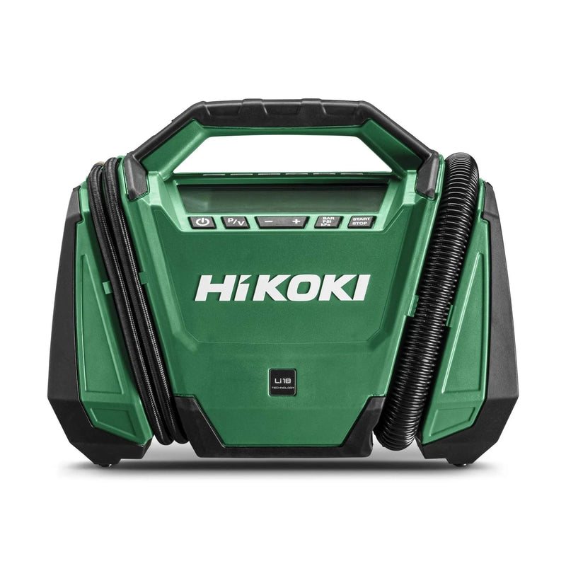 HiKOKI UP18DAW4Z 18V Cordless Inflator – High - Pressure & High - Volume Modes, Body Only - UP18DAW4Z - HiKOKI / Hitachi Power Tools UK - Trade Counter Direct