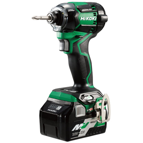 HiKOKI WH36DC/JRZ 36V Cordless impact Driver Kit with 2 x MV Batteries, Charger and Case - WH36DC/JRZ - HiKOKI / Hitachi Power Tools UK - Trade Counter Direct