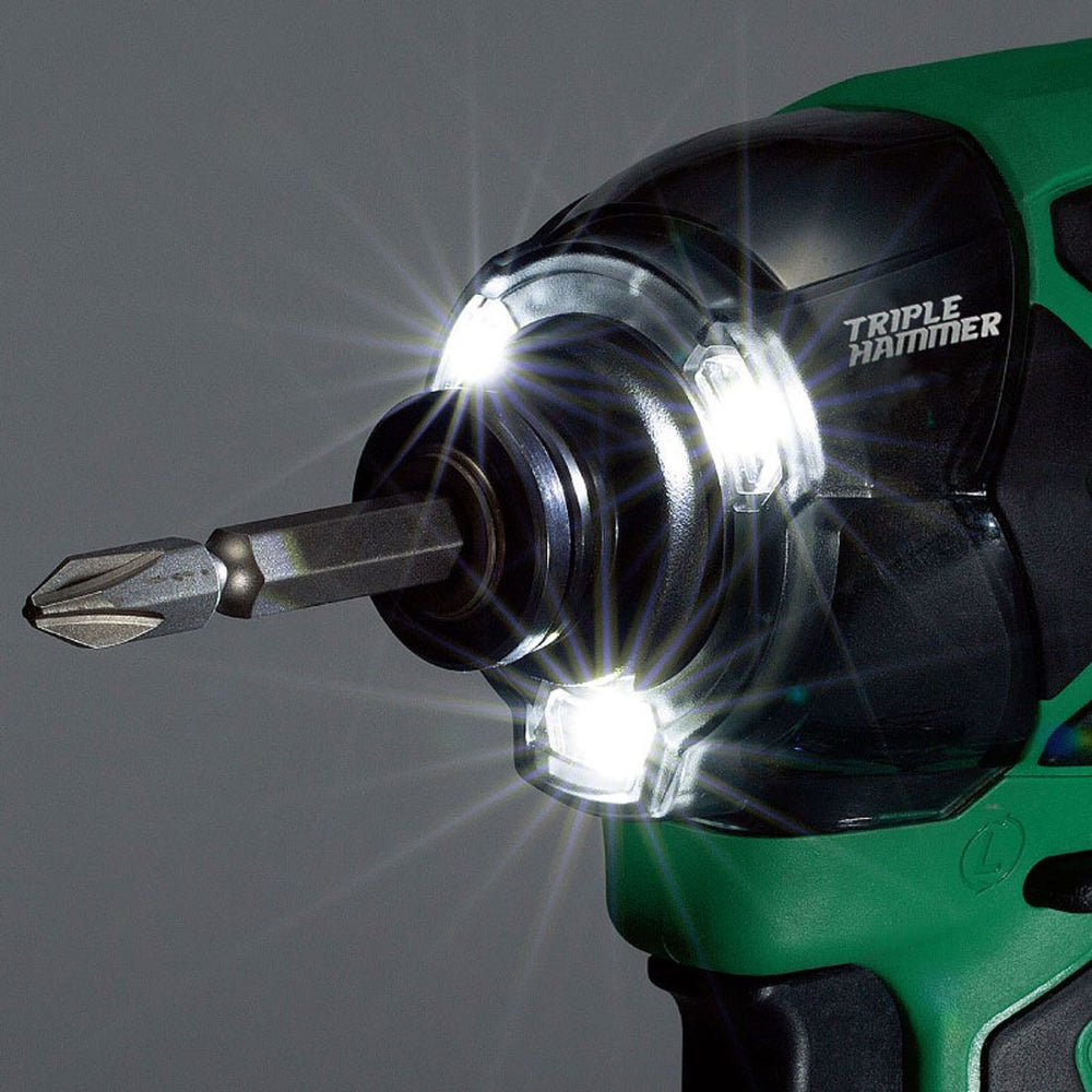 HiKOKI WH36DCW2Z 36v MULTI VOLT Cordless Brushless 1/4" Impact Driver Body Only - WH36DCW2Z - HiKOKI / Hitachi Power Tools UK - Trade Counter Direct