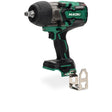 HiKOKI WR36DB/J4Z 1/2" MultiVolt Brushless Impact Wrench - Bare Unit - WR36DB/J4Z - WR36DB/J4Z - HiKOKI / Hitachi Power Tools UK - Trade Counter Direct