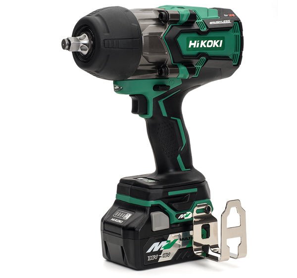 HiKOKI WR36DB/JRZ 1/2" MultiVolt Brushless Impact Wrench - 2 x 5Ah MultiVolt - WR36DB/JRZ - WR36DB/JRZ - HiKOKI / Hitachi Power Tools UK - Trade Counter Direct