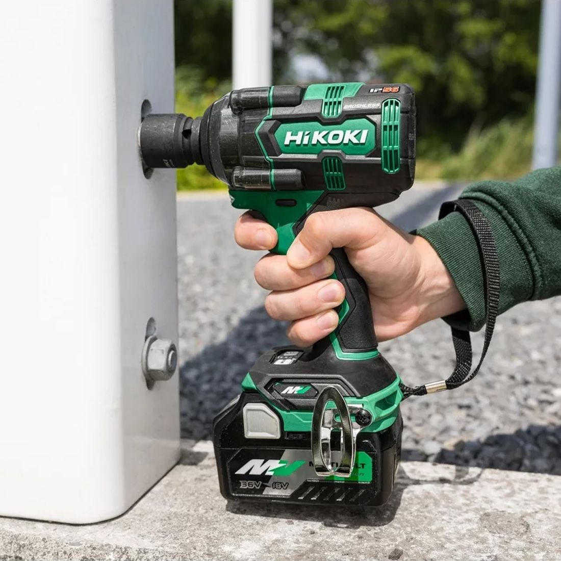 Hikoki WR36DHW2Z 36V Multivolt Cordless Impact Wrench 1/2" - WR36DHW2Z - HiKOKI / Hitachi Power Tools UK - Trade Counter Direct