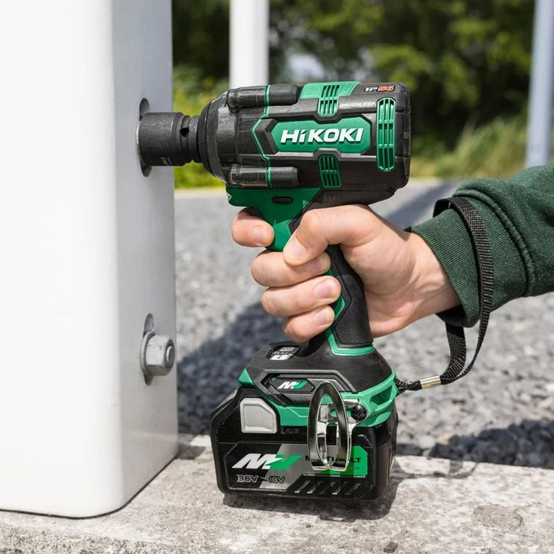 Hikoki WR36DHW2Z 36V Multivolt Cordless Impact Wrench 1/2" - WR36DHW2Z - HiKOKI / Hitachi Power Tools UK - Trade Counter Direct