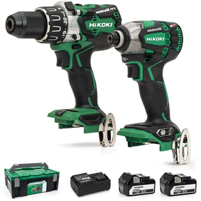 HiKOKI/Hitachi KC18DPL2/JP Brushless Combi Drill and Impact Driver 2 x 5ah - KC18DPL2/JP - HiKOKI / Hitachi Power Tools UK - Trade Counter Direct