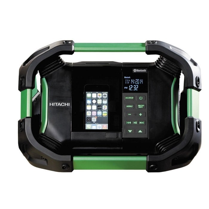 HiKOKI/Hitachi UR18DSDL DAB Site Radio 18V 7W IPX4 - UR18DSDL - HiKOKI / Hitachi Power Tools UK - Trade Counter Direct
