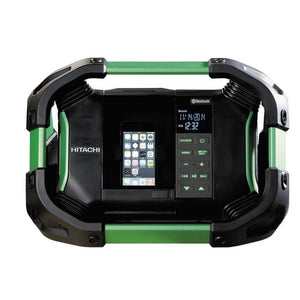 HiKOKI/Hitachi UR18DSDL DAB Site Radio 18V 7W IPX4 - UR18DSDL - HiKOKI / Hitachi Power Tools UK - Trade Counter Direct