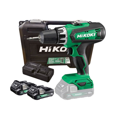 HiKOKI DV18DFXJMZ 18V Combi Drill 2 x 2.0Ah Li-Ion